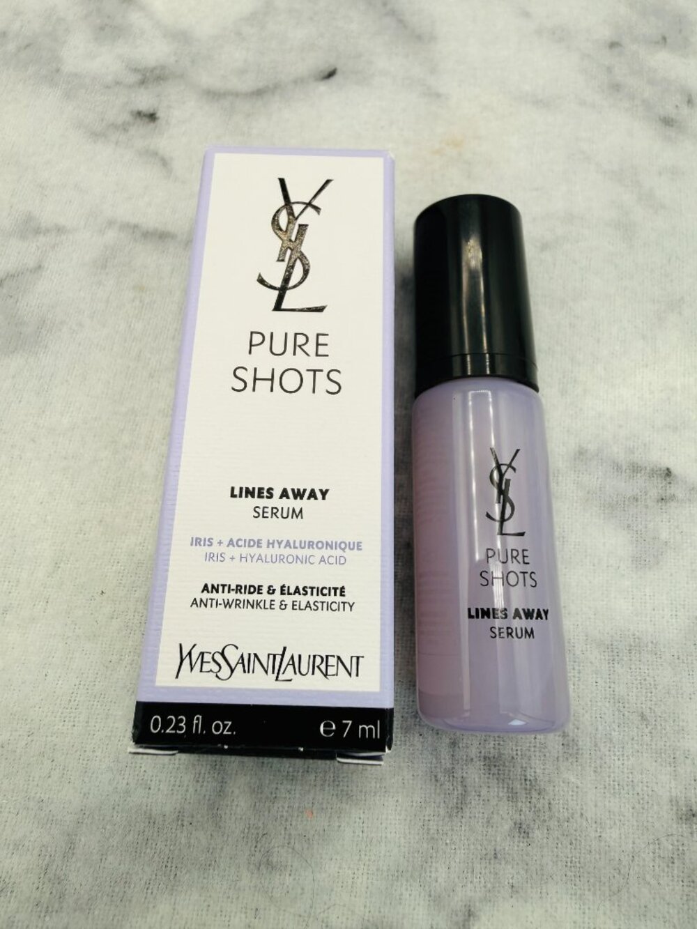 Yves Saint Laurent Skincare Set-Pure Shots Light Up,Reboot Serum,7ml-3pc-BOX-NEW - Picture 6 of 16